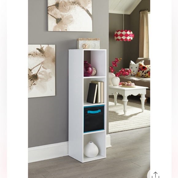 ClosetMaid Cubeicals Chalkboard Fabric Drawer in Ocean Blue. - Picture 2 of 8